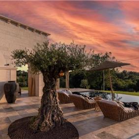  4 Bedroom Villa with Infinity Pool near Rovinj, Istria, Sleeps 8